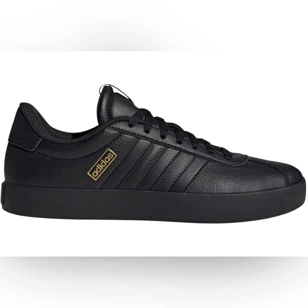 NWOB adidas vl court 3.0 sneakers solid black